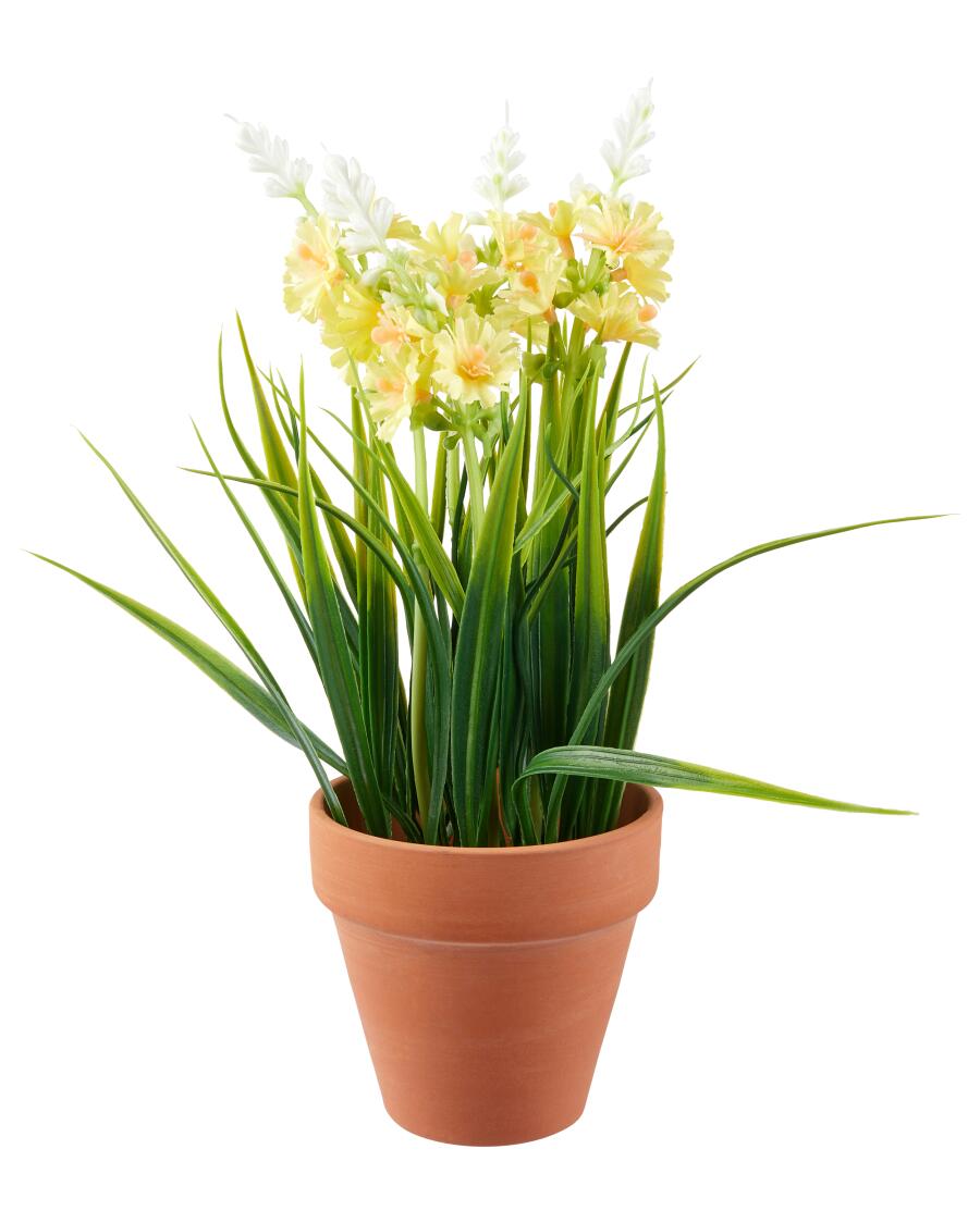Voorjaar kunstbloem geel