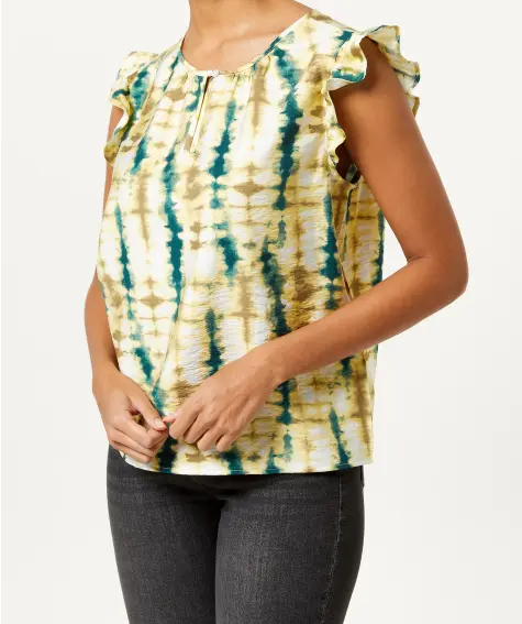 Batik blouse top