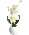 Kunstbloemen Orchidee wit
