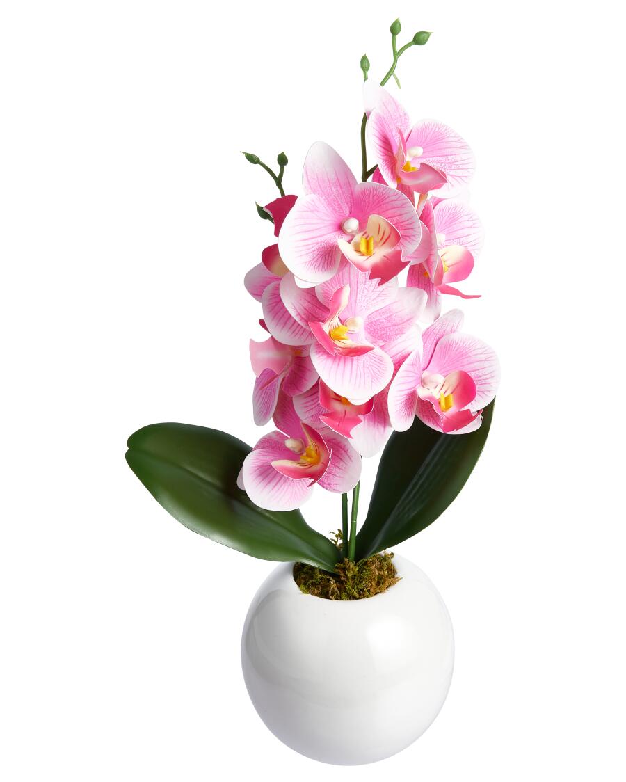 Kunstblume Orchidee rosa