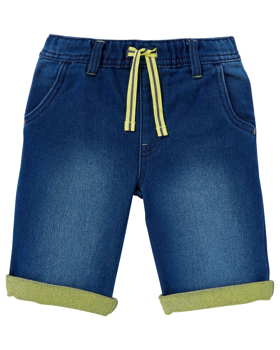 Jeans-Shorts in Bermudalänge Jeansblau