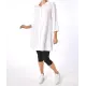 Lange blouse met kraag