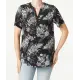 Blouse met bloemen