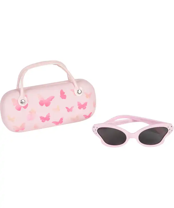 Sonnenbrille und Etui