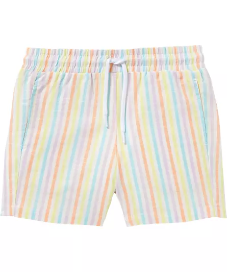 Gestreifte Bermuda-Shorts
