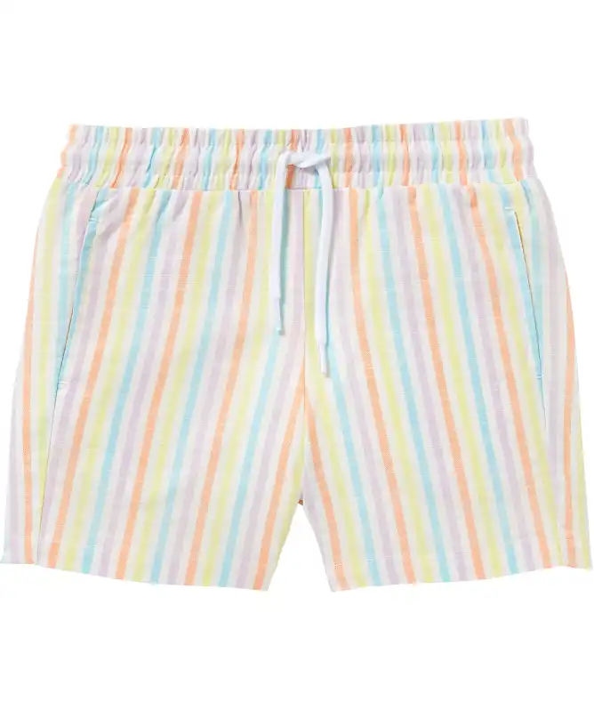 Gestreifte Bermuda-Shorts