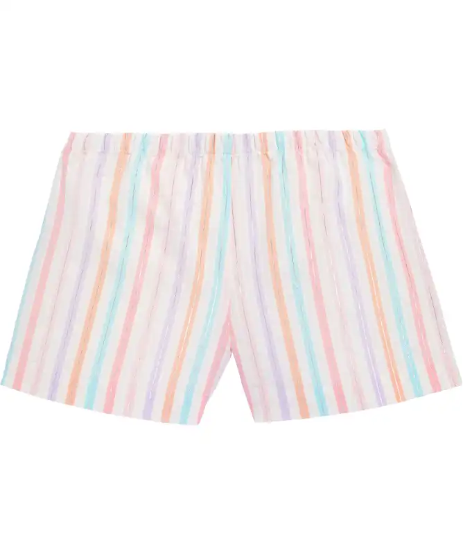 Shorts mit Glitzergarn