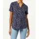 Geblümte Bluse