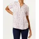 Blouse met bloemen