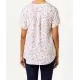 Blouse met bloemen