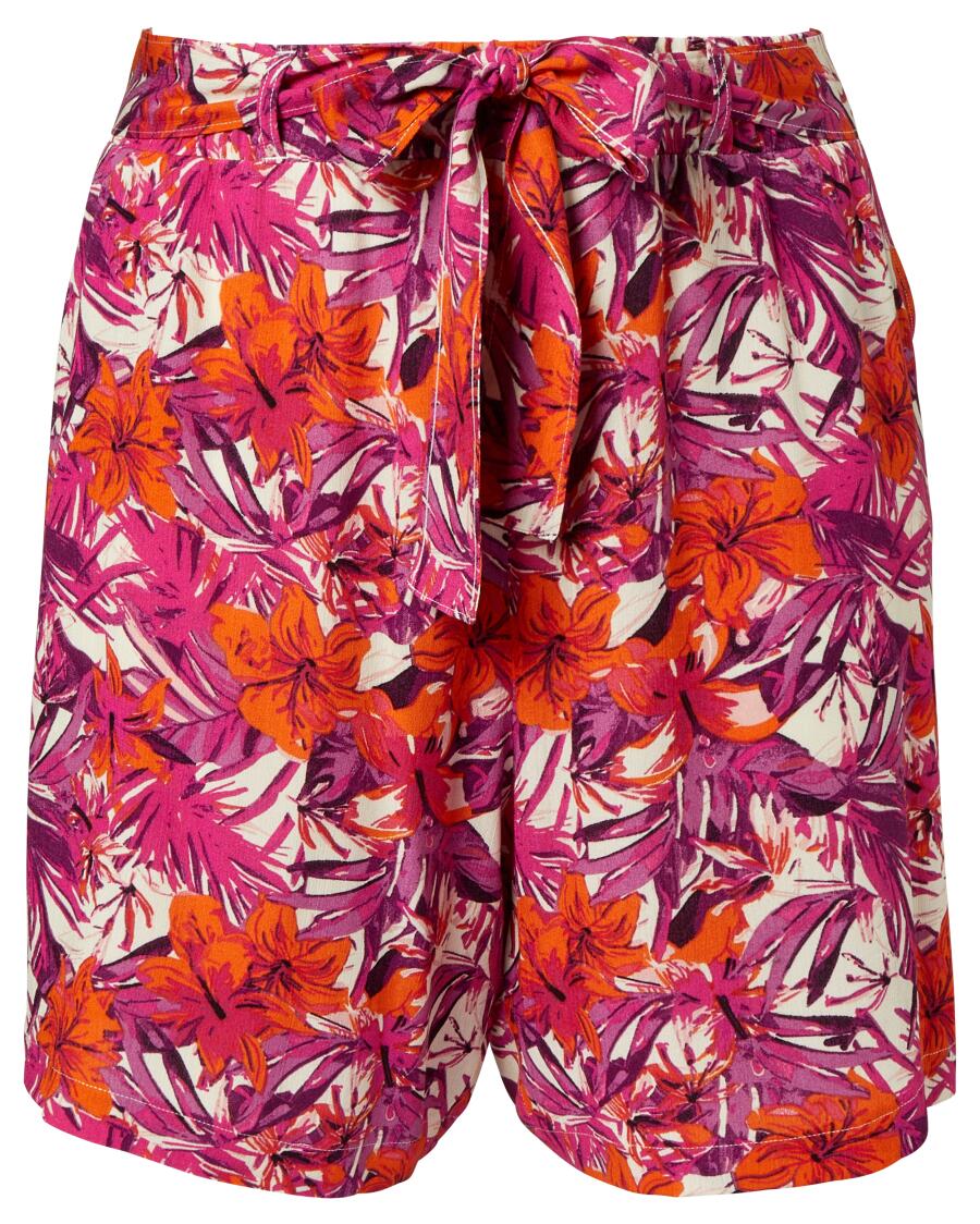 Bermuda-Shorts Blumendruck