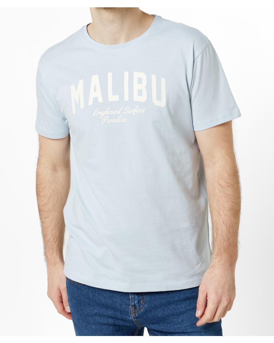 Hellblaues T-Shirt hellblau