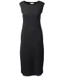 Strukturiertes Midikleid