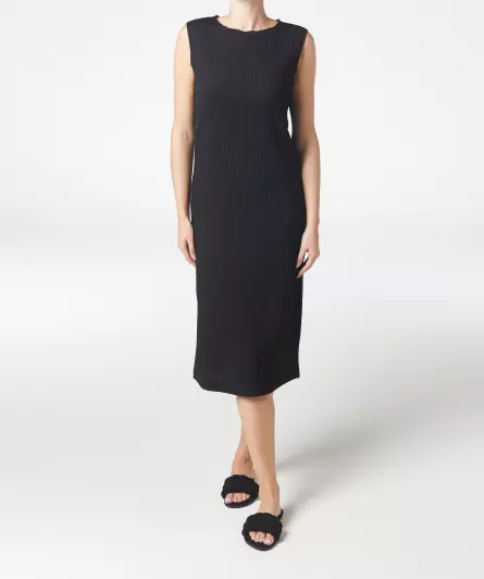 Strukturiertes Midikleid