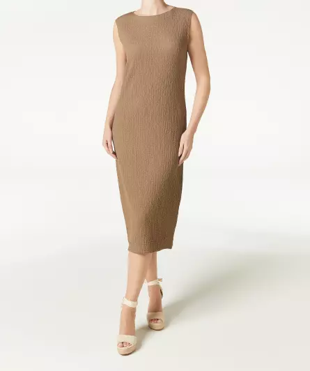 Strukturiertes Midikleid