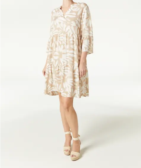Kleid mit Volants