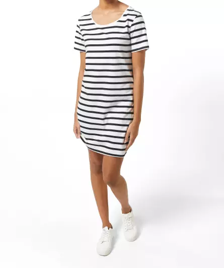 Gestreiftes Kleid