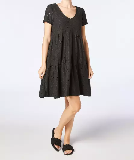 Kleid mit Stickereien
