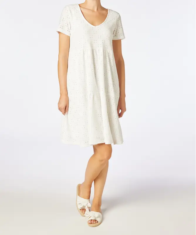 Kleid mit Stickereien