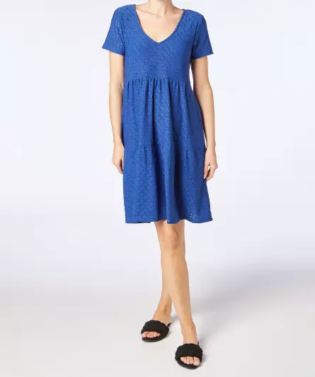 Kleid mit Stickereien
