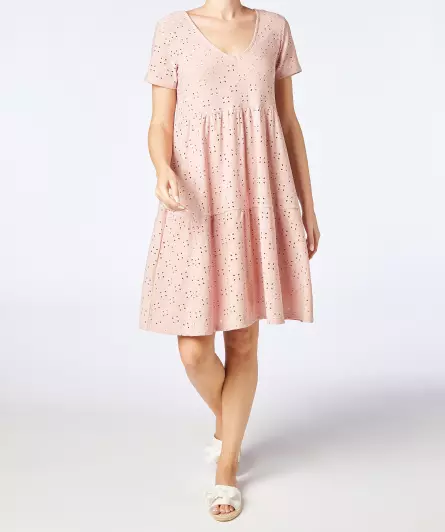 Kleid mit Stickereien