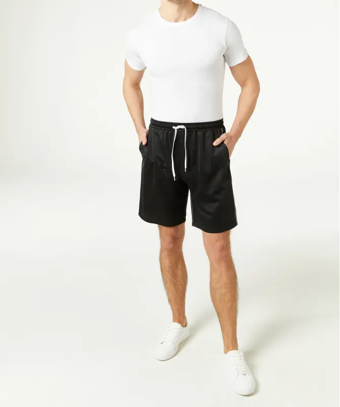 Sporthose Herren Kurz - Baumwolle Shorts Mit Taschen Für Training & Fitness