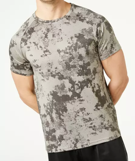 Gemustertes Sport-Shirt