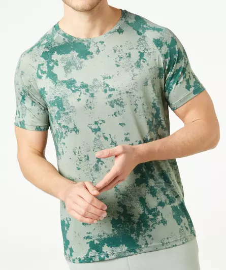 Gemustertes Sport-Shirt