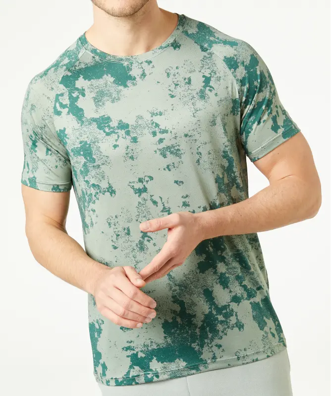 T-Shirt sportowy we wzory