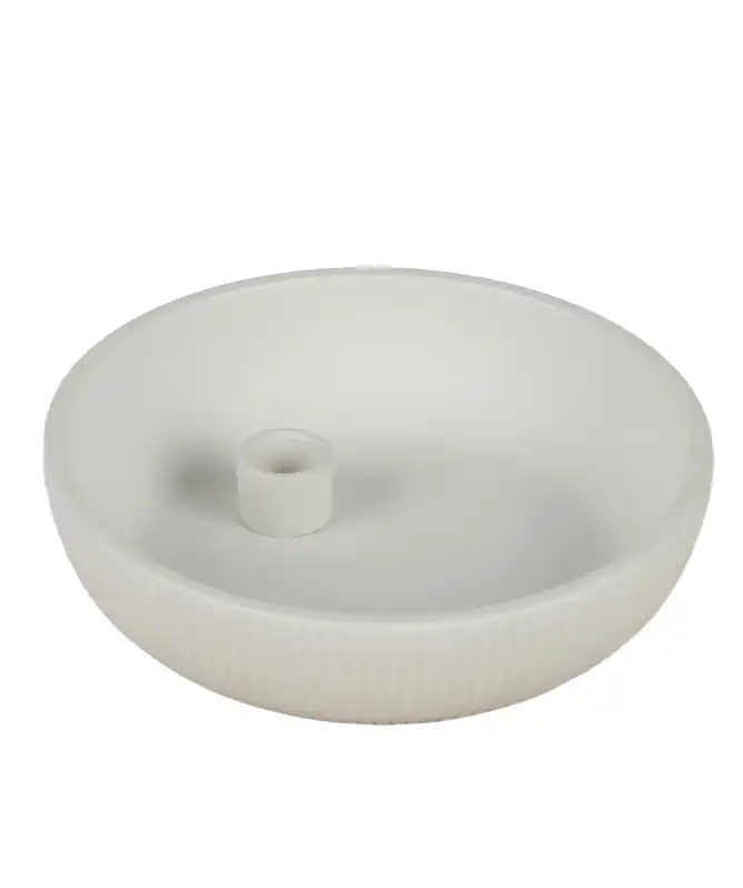 Stabkerzenhalter in Schale