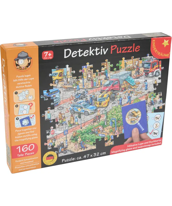 Kinderträume Detektiv-Puzzle