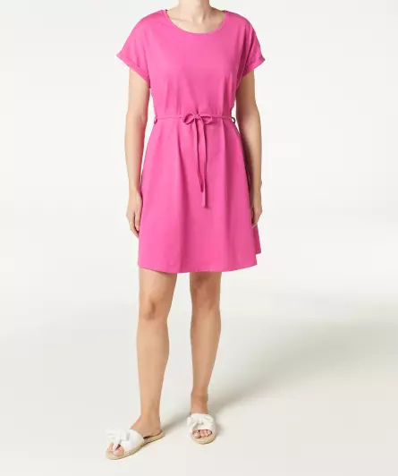 Kleid mit Bindegürtel