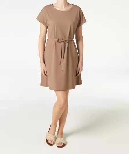 Kleid mit Bindegürtel