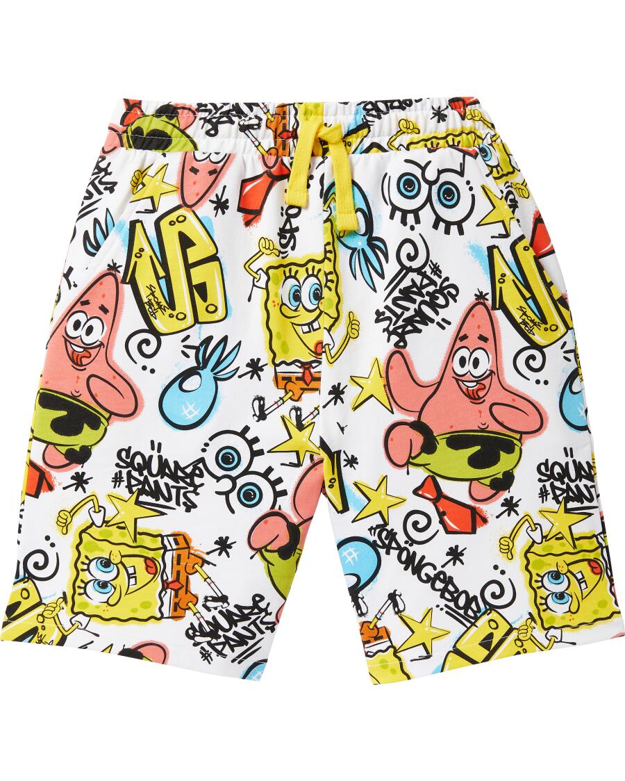 SpongeBob SquarePants Shorts weiß