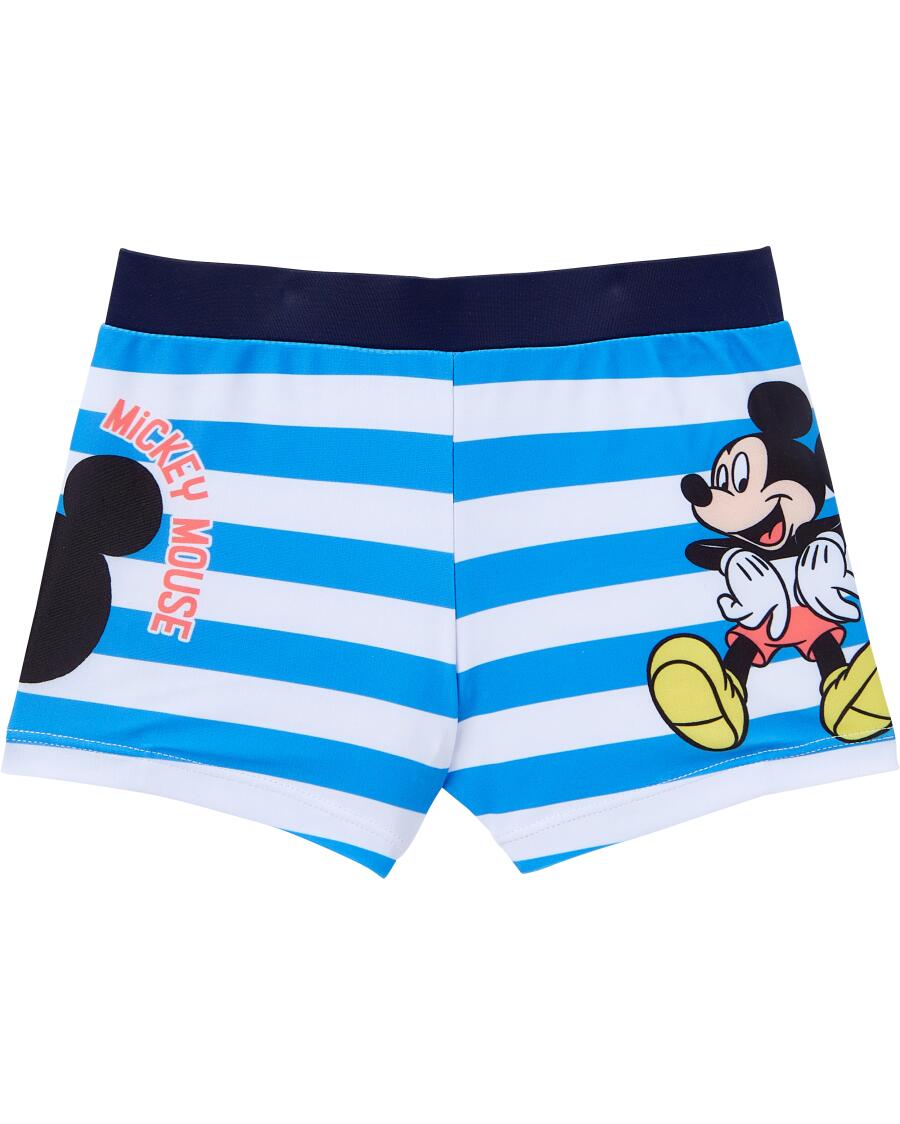 Mickey Mouse Badehose weiß/blau