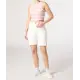 Jeans short met high waist