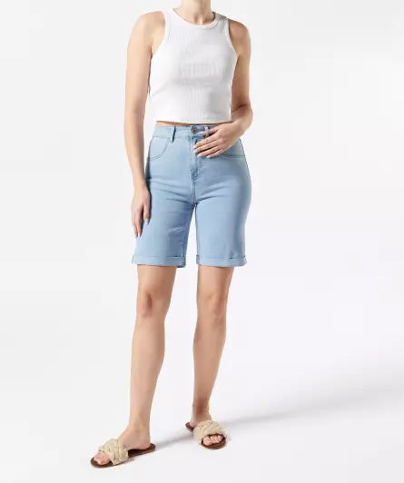 Jeans-Shorts High-waist