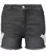 Jeans short met kant