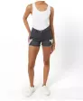 Jeans short met kant