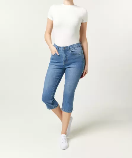 Capri-Jeans im 5-Pocket-Style