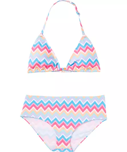 Triangel-Bikini Zickzack