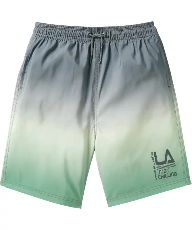 Badeshorts mit Farbverlauf