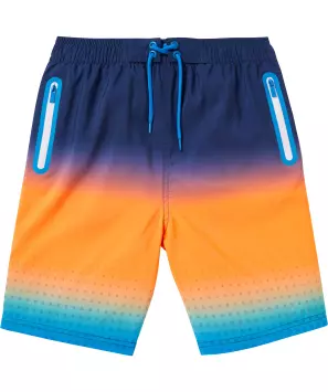 Zwemshort met kleurverloop