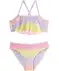 Bikini mit Farbverlauf lila