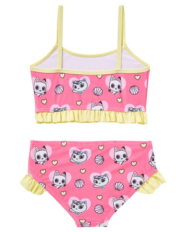 بيكيني Gabby's Dollhouse للبنات، فوشيا مطبوع (KiK Gabby´s Dollhouse Bikini (pink bedruckt)) — KiK, منتج ألماني أصلي في المغرب