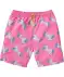 Badeshorts Einhörner neon pink