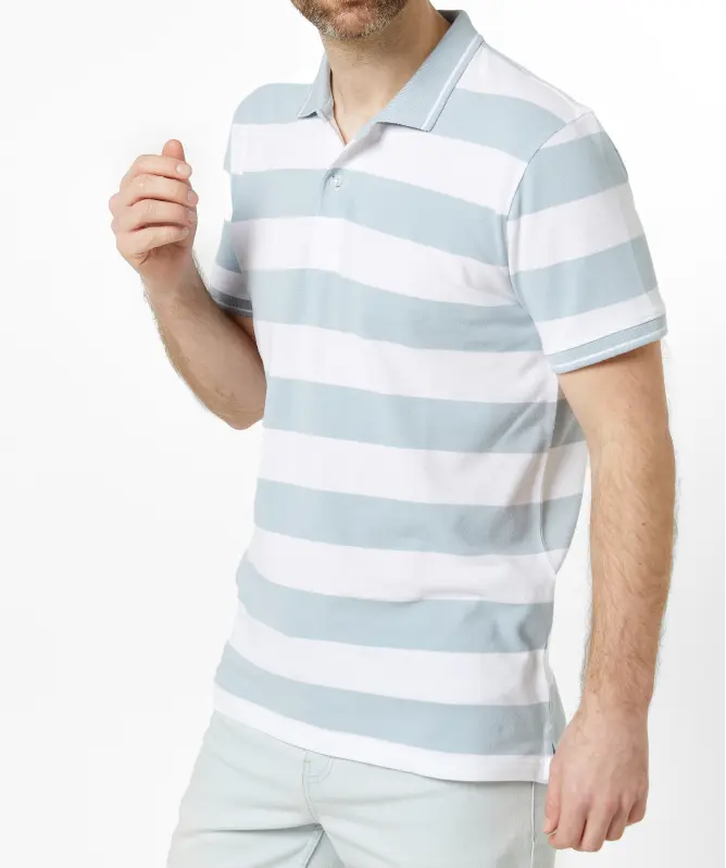 Gestreiftes Poloshirt