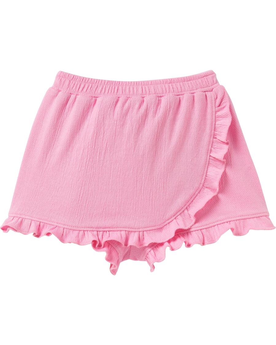 Shorts in Rockoptik rosa
