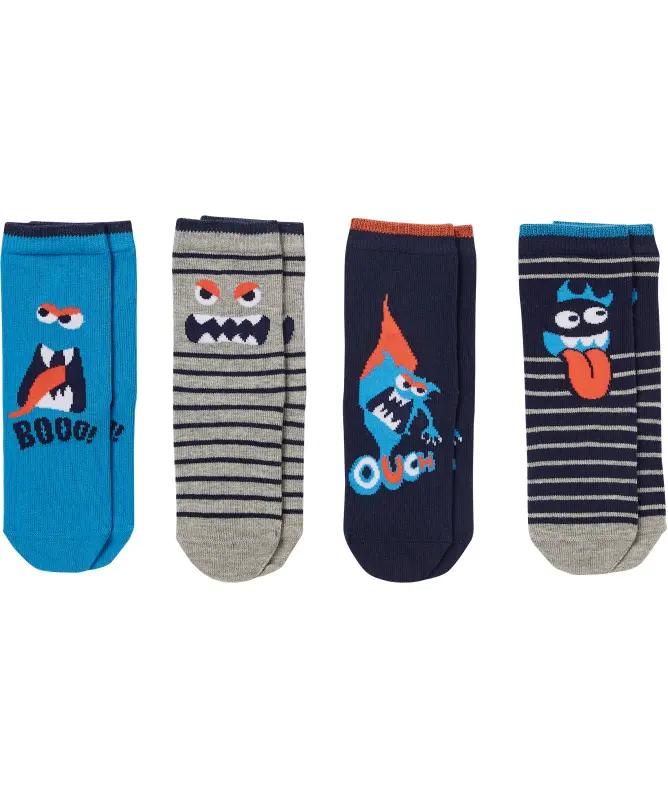 Gemusterte Socken