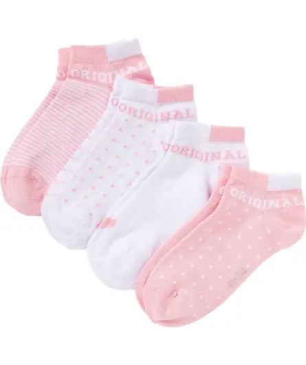 Gemusterte Sneakersocken